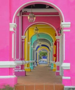 Penang Street Scenes Paint By Numbers