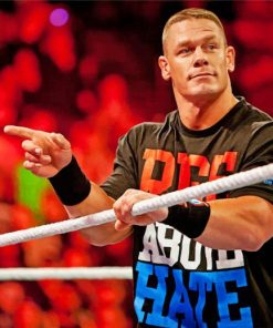 John Cena Wrestler Paint By Numbers