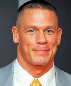 John Cena Wrestling Icon Paint By Numbers