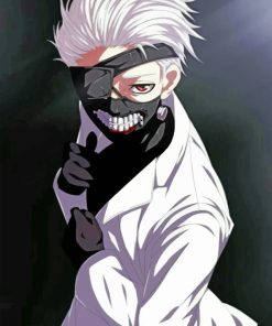 Ken Kaneki Tokyo Ghoul Paint By Numbers