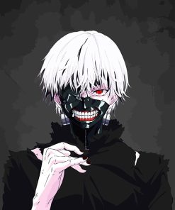 Kaneki Tokyo Ghoul Picture Paint By Numbers