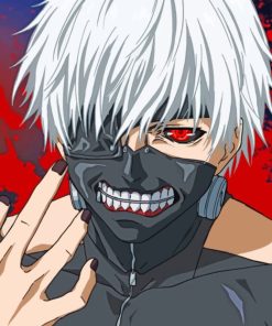 Ken Kaneki Anime Paint By Numbers