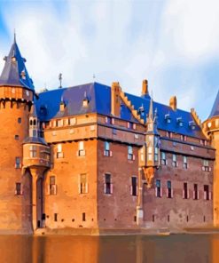 Kasteel De Haar Holland Paint By Numbers