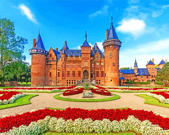 Finalizing Kasteel De Haar Artwork