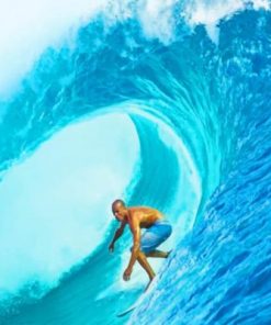 Kelly Slater Surf Legend Paint By Numbers