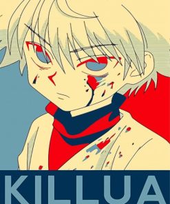 Killua Zoldyck Anime Paint By Numbers