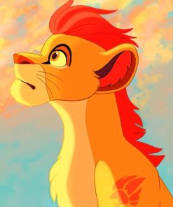 Kion Lion Anime Paint By Numbers
