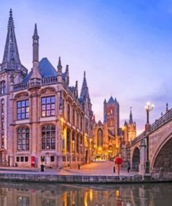 Korenmarkt Belgium Paint By Numbers