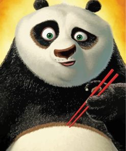 Kung Fu Panda Adventure Paint By Numbers
