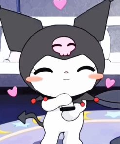 Kuromi Hello Kitty Paint By Numbers