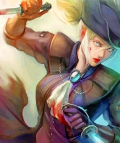 Lady Maria Bloodborne Paint By Numbers