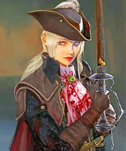 Lady Maria Anime Series Paint By Numbers