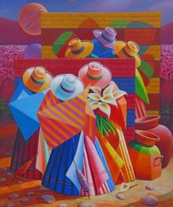 Latino Culture Color Fusion Paint By Numbers