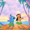 Lilo and Stitch Hawaiian Dance Paint By Numbers