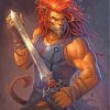 Lionel Fantasy Lion Paint By Numbers
