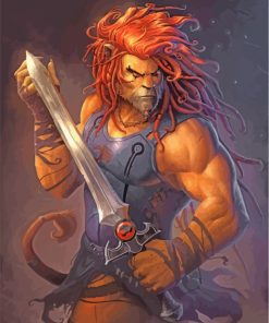 Lionel Fantasy Lion Paint By Numbers