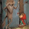Little Red Riding Hood Wolf Animation Paint By Numbers