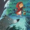 Little Red Riding Hood Animation Paint By Numbers