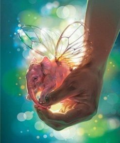 Elephant Fantasy Painting Paint By Numbers