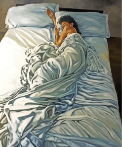 Lonely Woman Design Paint By Numbers