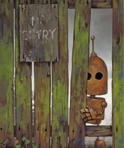 Lonely Robot Creativity Paint By Numbers