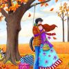 Romantic Autumn Love Paint By Numbers