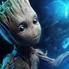 Baby Groot Guardians Art Paint By Numbers