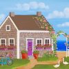 Charming Landscape House Paint By Numbers