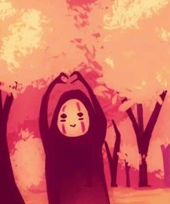 Kaonashi Studio Ghibli Paint By Numbers