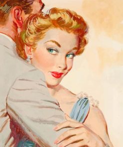 Romantic Couples Scene Paint By Numbers