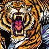 LSU Tigers Football Logo Paint By Numbers