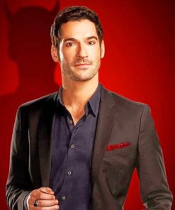 Tom Ellis Lucifer Paint By Numbers