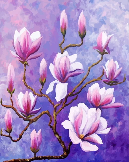 Finalizing Pink Magnolia artwork