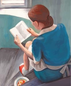 Maid Illustration Paint By Numbers