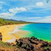 Makena Beach Landscape Paint By Numbers