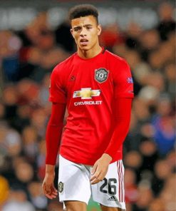 Man United Star Mason Greenwood Paint By Numbers