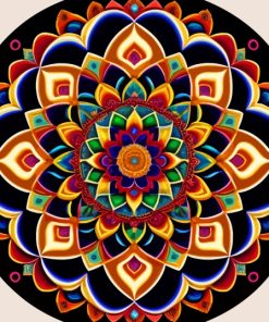 Mystical Mandala Paint By Numbers