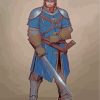 Medieval Guard Painting Kit Paint By Numbers