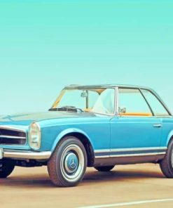 Mercedes Benz Muscle Car Paint By Numbers