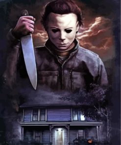Horror Killer Michael Myers Paint By Numbers