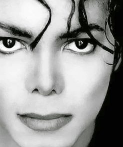 Micheal Jackson Iconic Singer Paint By Numbers