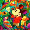 Mickey Mouse Animation Paint By Numbers