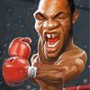 Mike Tyson Boxer Paint By Numbers