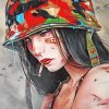 Military Woman Soldier Paint By Numbers