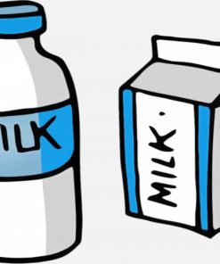 Milk Scene Paint By Numbers