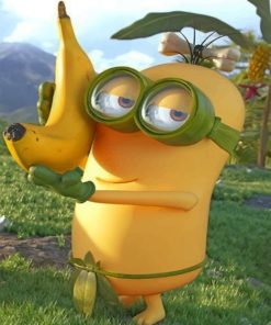 Bob The Minion Despicable Me Paint By Numbers