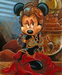 Minnie Mouse Disney Paint By Numbers