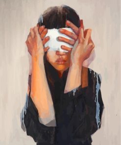 Miserable Woman Paint By Numbers