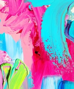 Mixed Colors Abstract Art Paint By Numbers