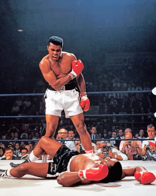 Finalized Muhammad Ali artwork